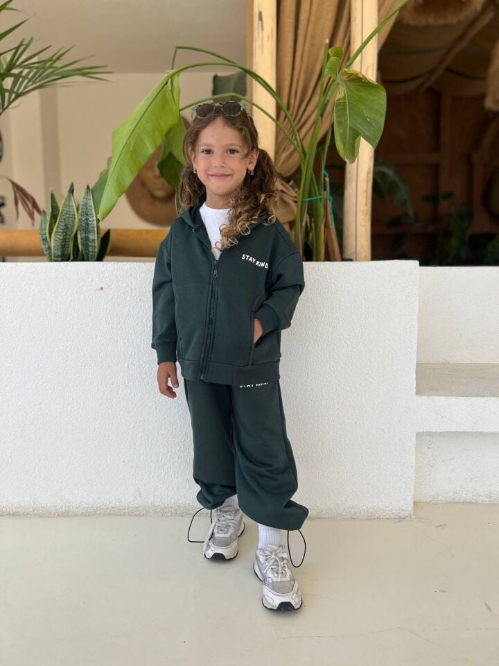 Unisex Fermuarlı Esofman Takım 9-10 YAŞ