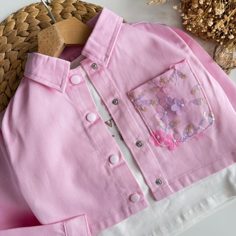 3'lü Özel Seri Çiçekli Takım 6-7 YAŞ