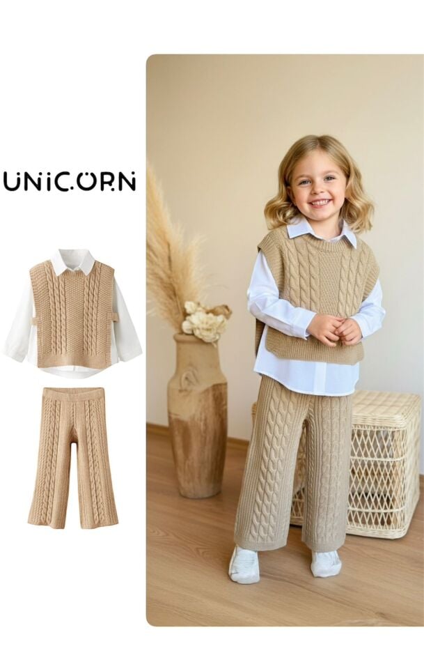 3'lü Triko Takım 5-6 YAŞ