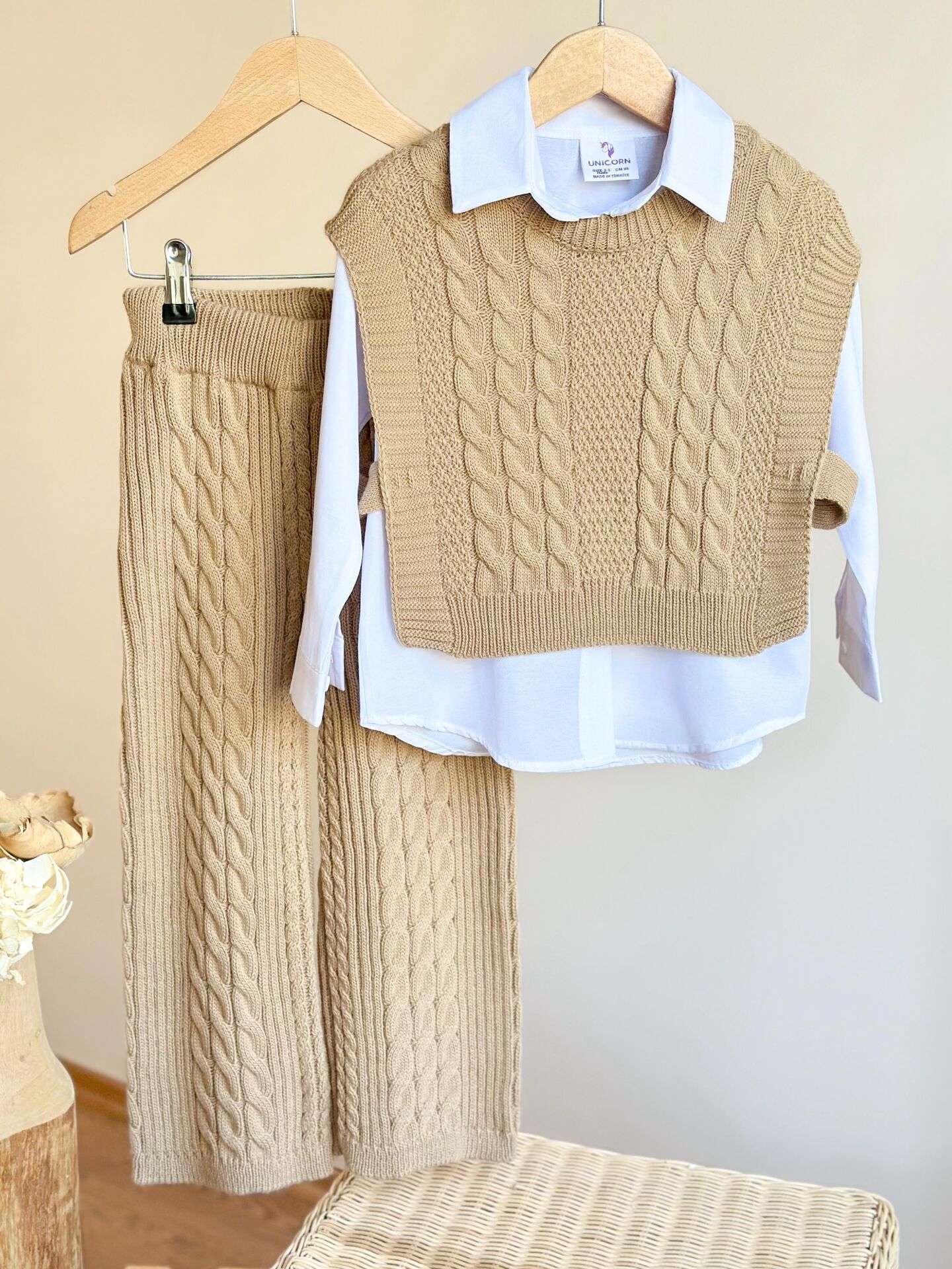 3'lü Triko Takım 5-6 YAŞ