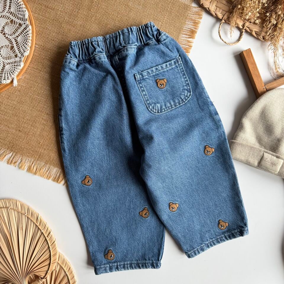 Denim Bear Pantolon 6-7 YAŞ