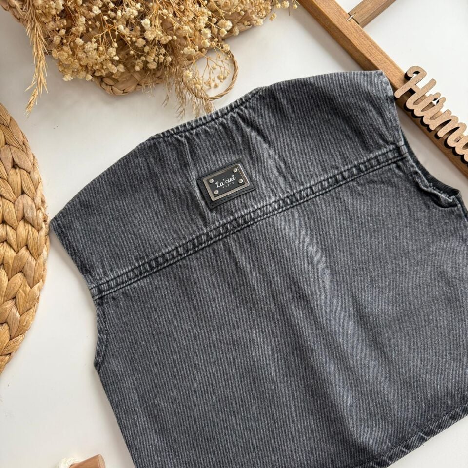 Antrasit Laciel Yelek 6-7 YAŞ