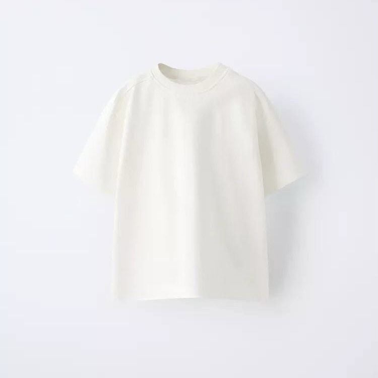 Laciel Beyaz Kısa Kol Tshirt 6-7 YAŞ