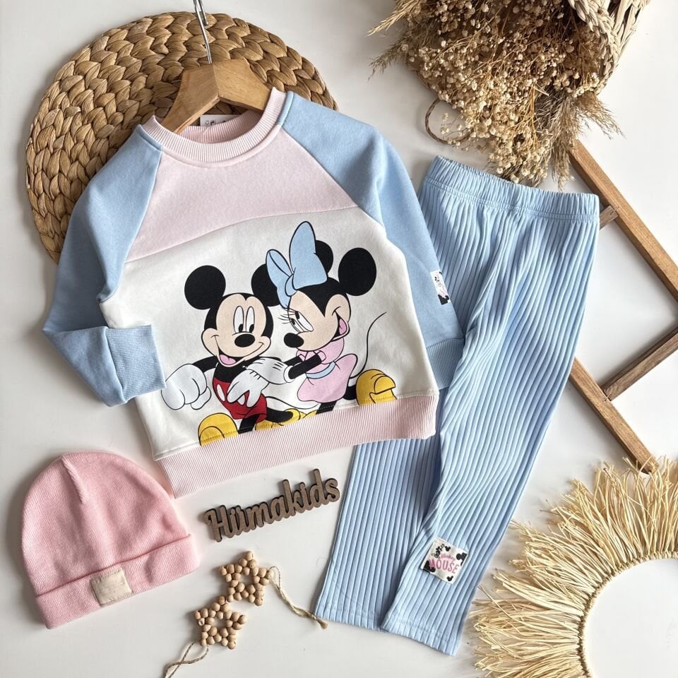 Minnie Baskılı Takım