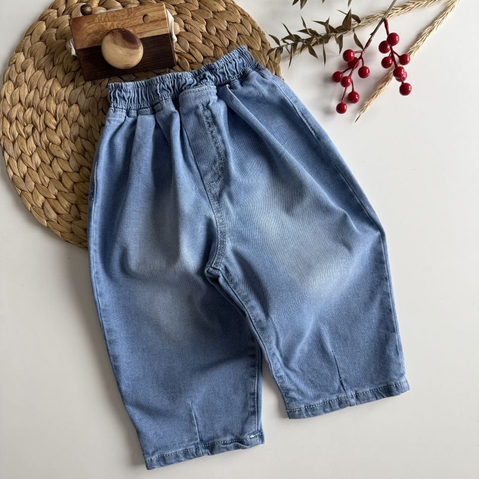 Jogger Denim Pantolon 4-5 YAŞ