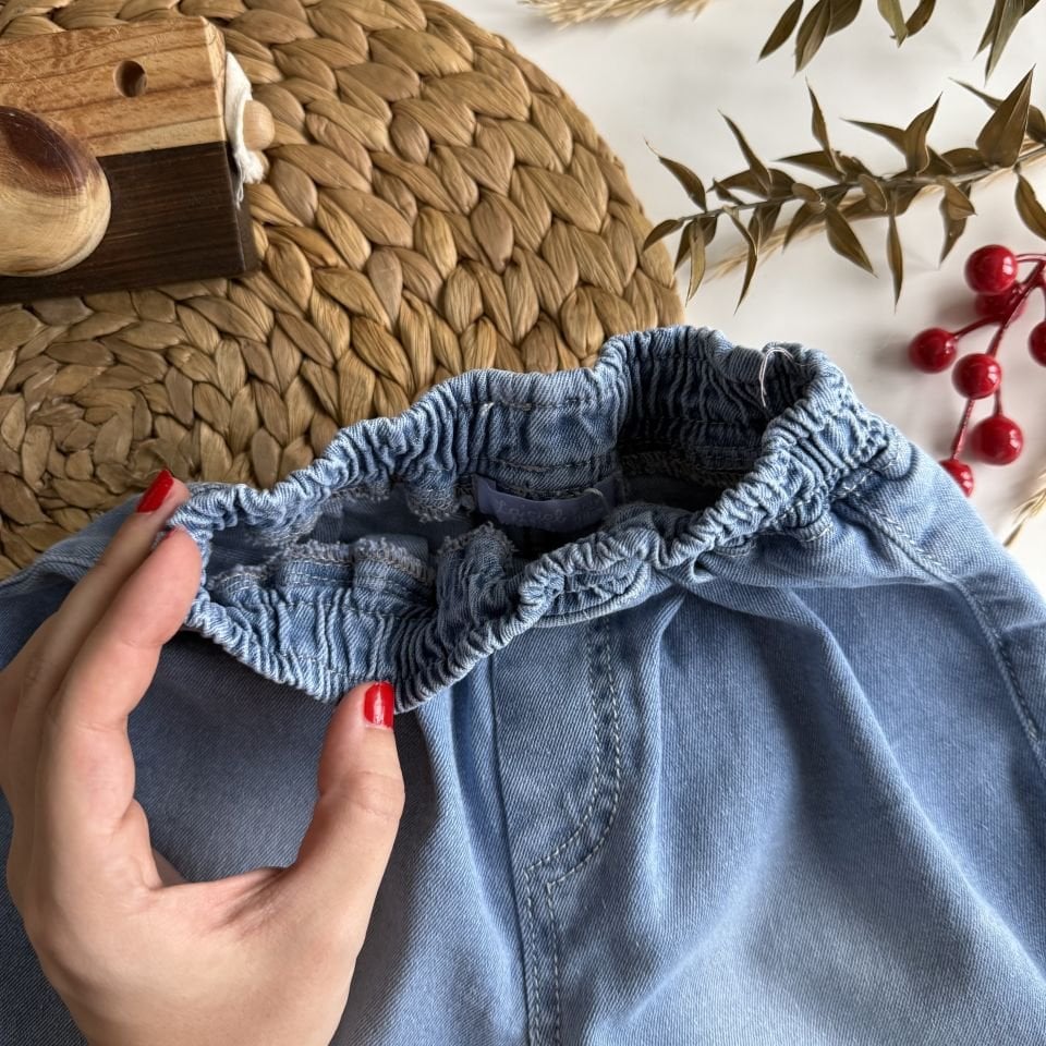 Jogger Denim Pantolon 4-5 YAŞ