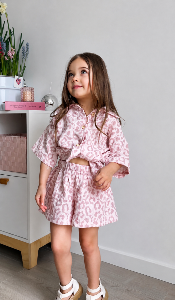 Leopar Desenli Takım 9-10 YAŞ