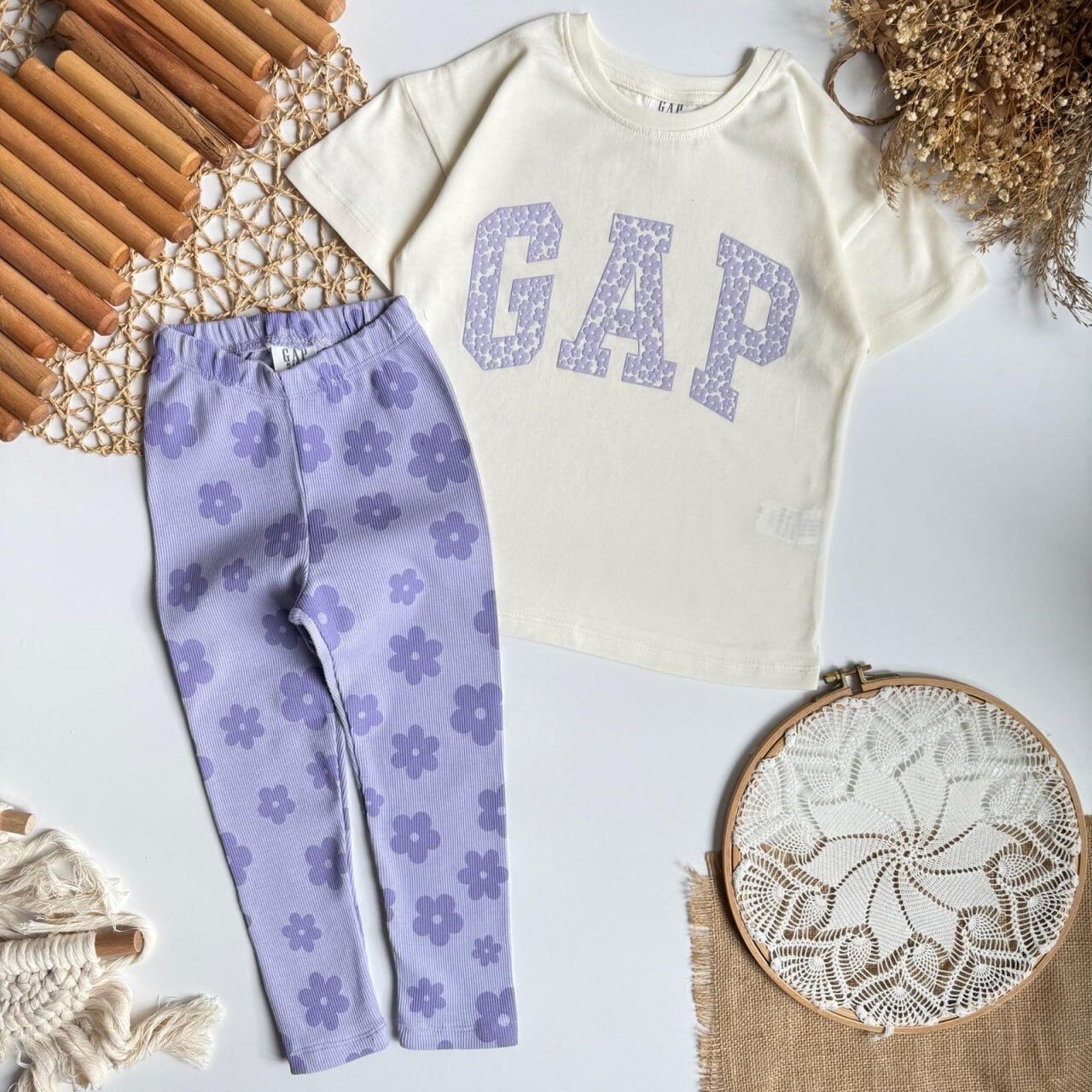 Gp lila Desenli Takım 5-6 YAŞ