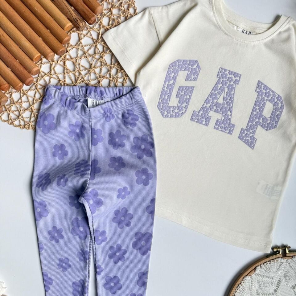 Gp lila Desenli Takım 5-6 YAŞ