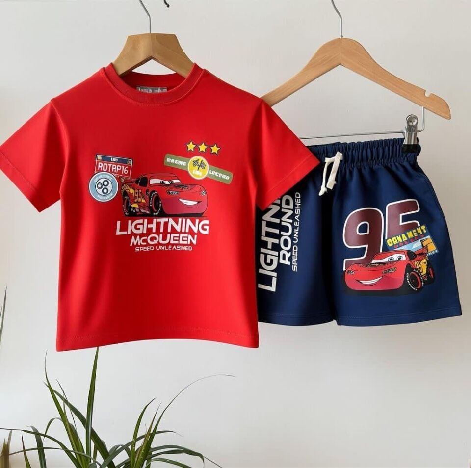 McQueen Şortlu Takım 7-8 YAŞ
