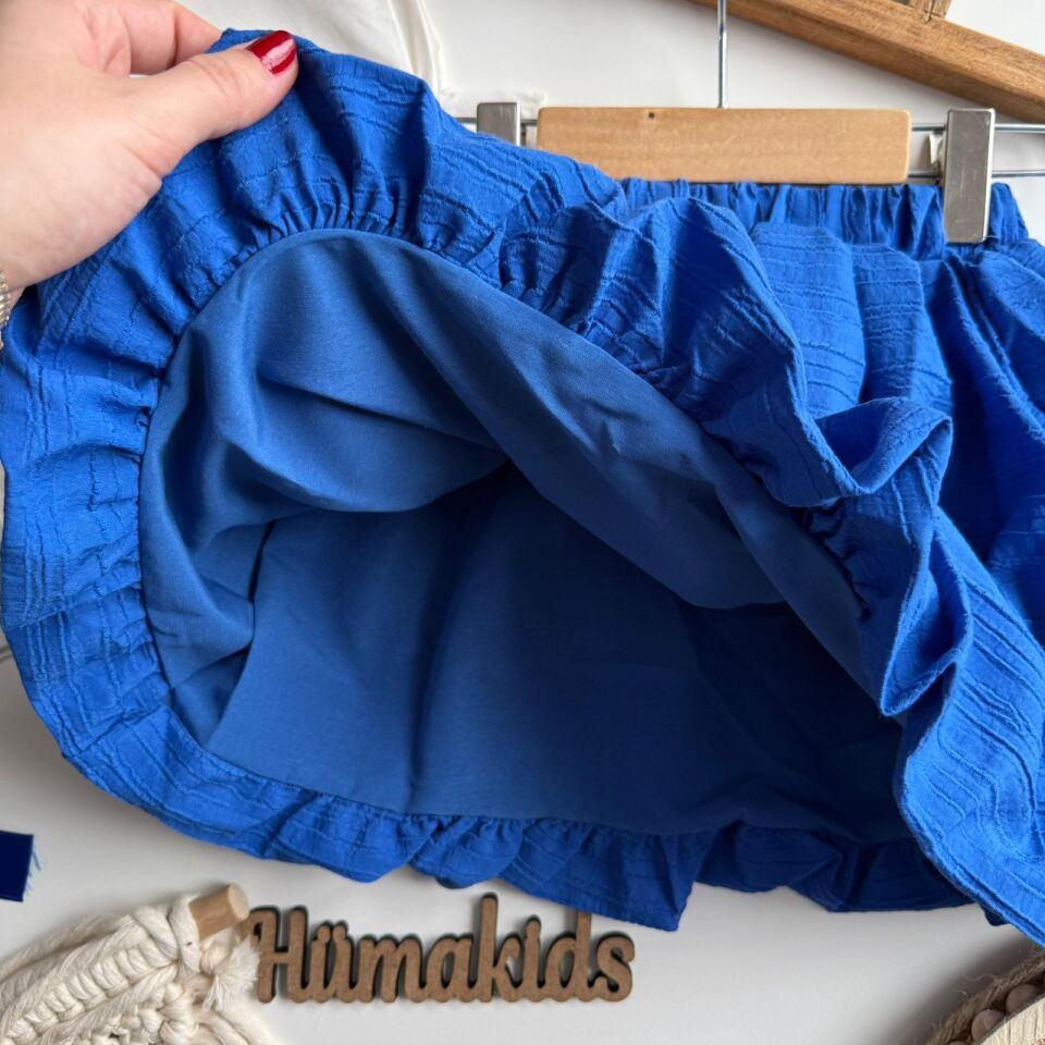 Mavi Eteklı Takım (toka hedıyelı) 9-10 YAŞ