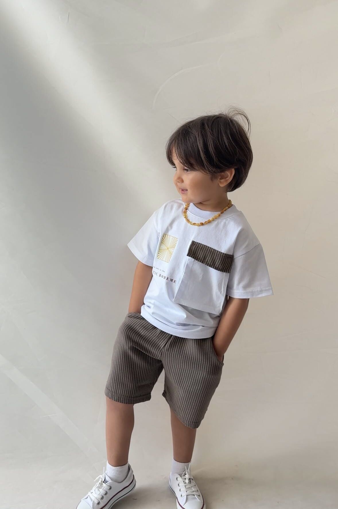 Çizgili Basic Takım 7-8 YAŞ