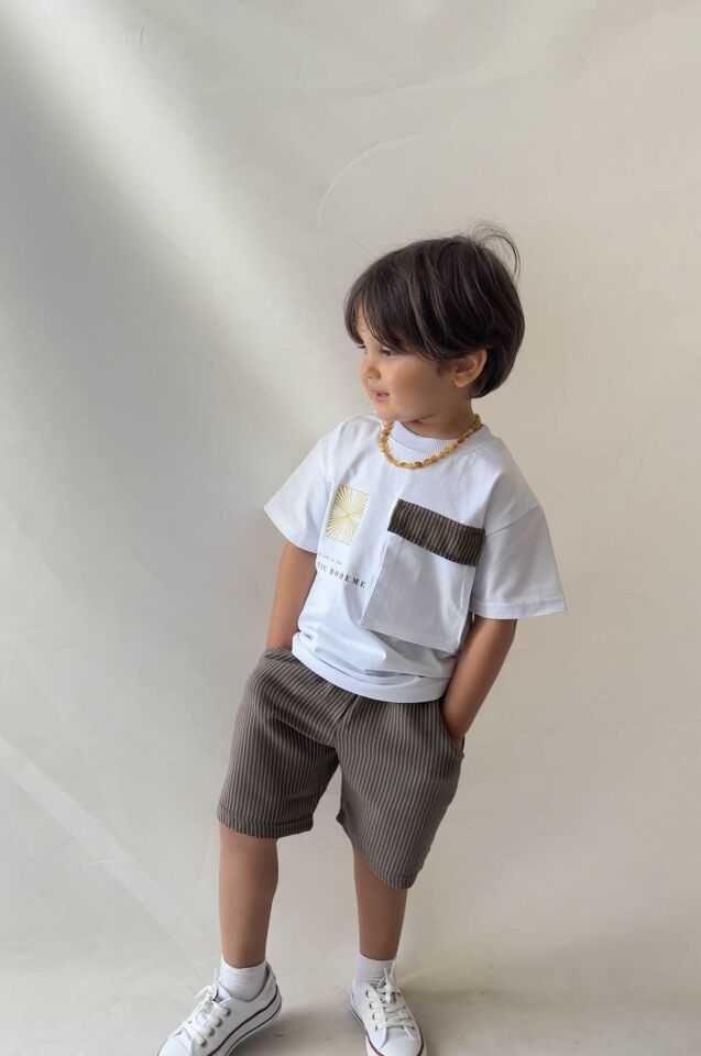 Çizgili Basic Takım 7-8 YAŞ