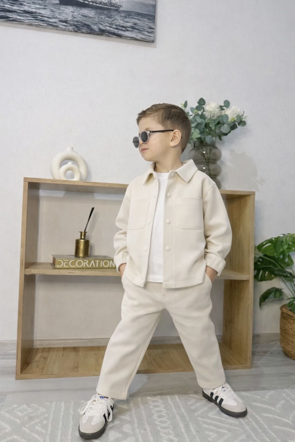 3'lü Doubleface Kumaş Takım LC 3-4 YAŞ