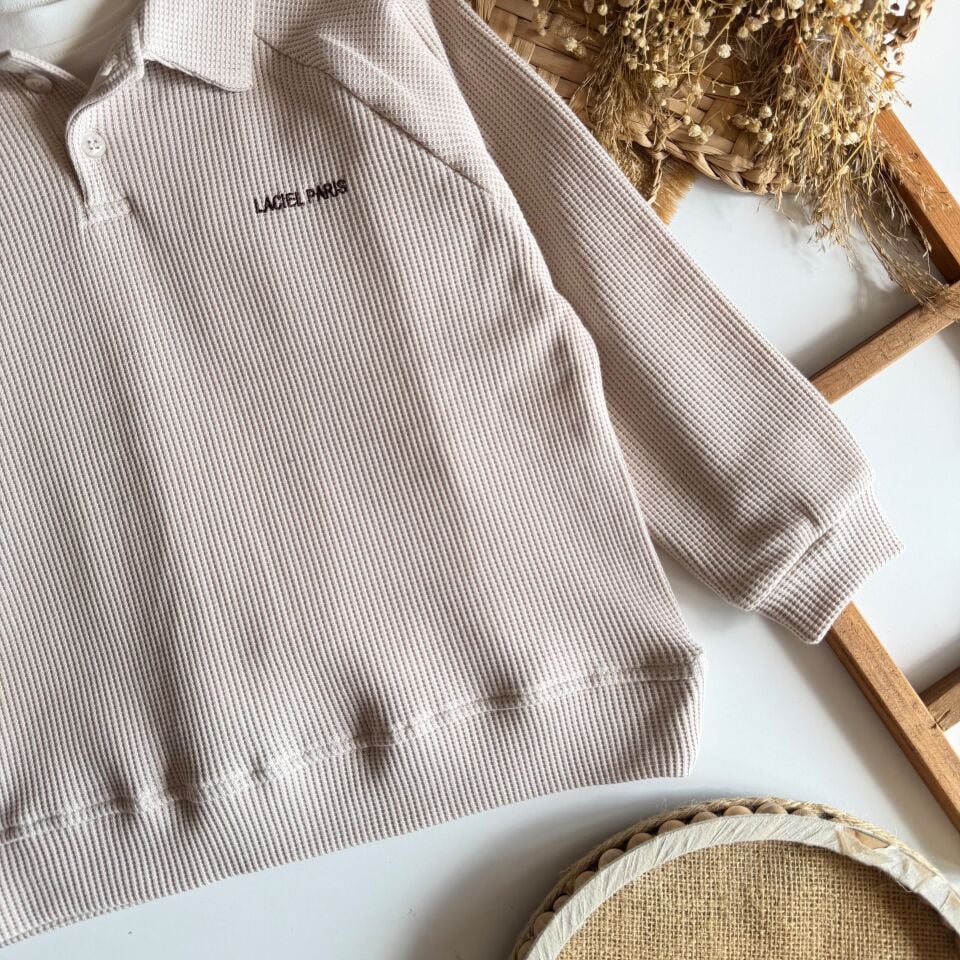 Polo Yaka Gofre Sweat 6-7 YAŞ