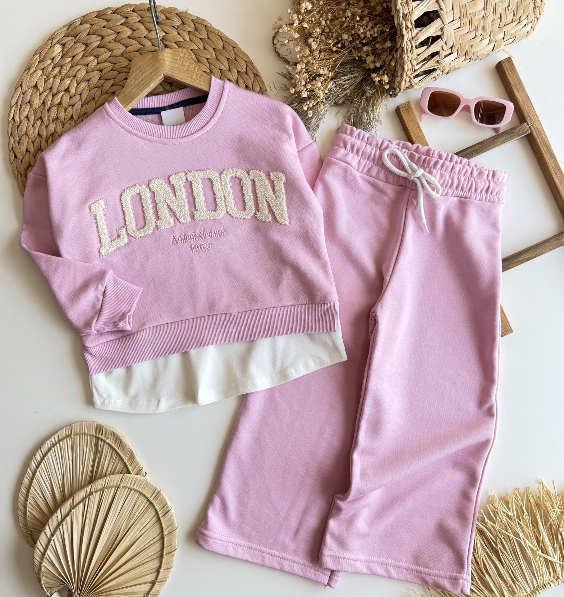 London Baskılı Basic Takım