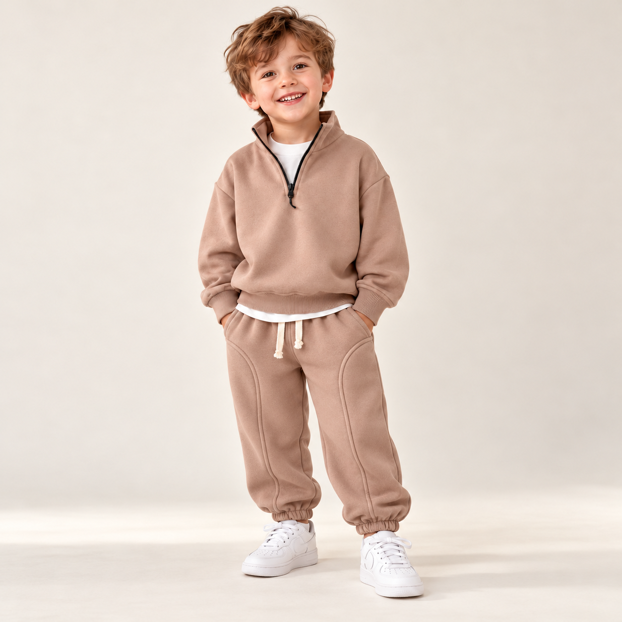 Dik Yaka Kahve Takım 2-3 YAŞ