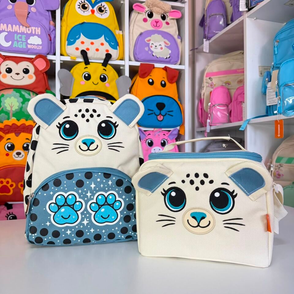 Kedi Model Kreş Çanta Takımı Adet