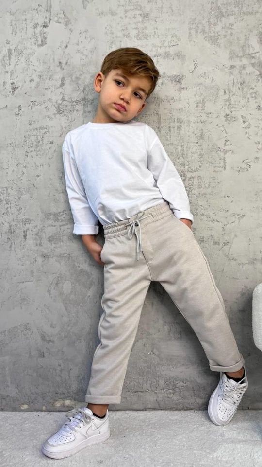 Gri Jogger Pantolon