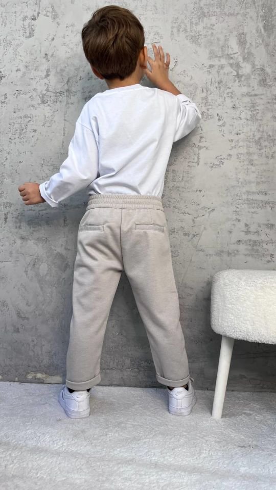 Gri Jogger Pantolon