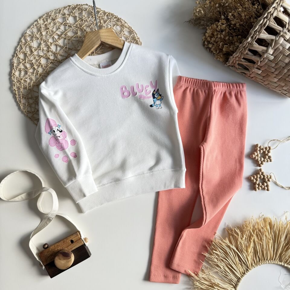 Bluey Baskılı Takım 2-3 YAŞ