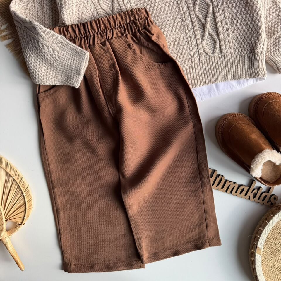 3'lü Triko Set Krem 9-10 YAŞ