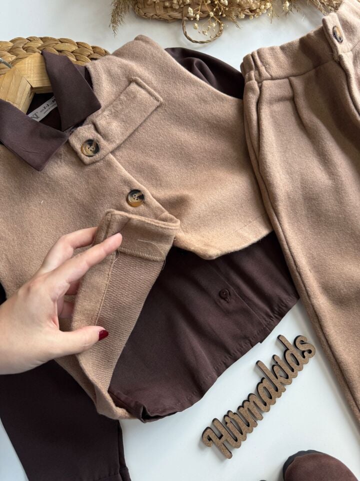 Kaşe Model 3'lü Set 7-8 YAŞ