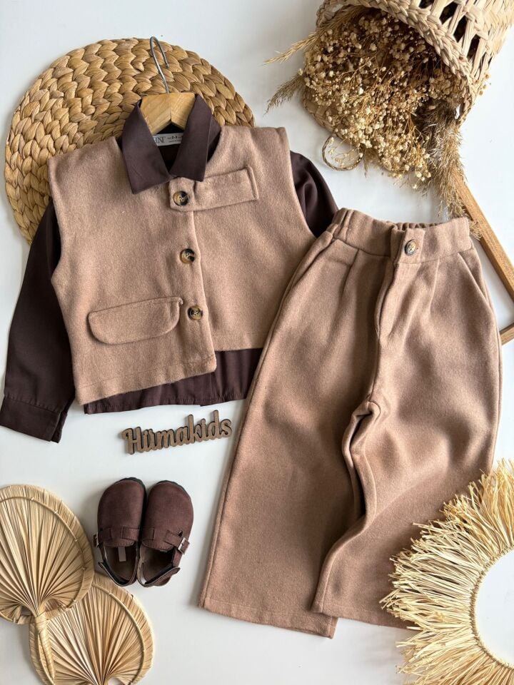 Kaşe Model 3'lü Set 7-8 YAŞ