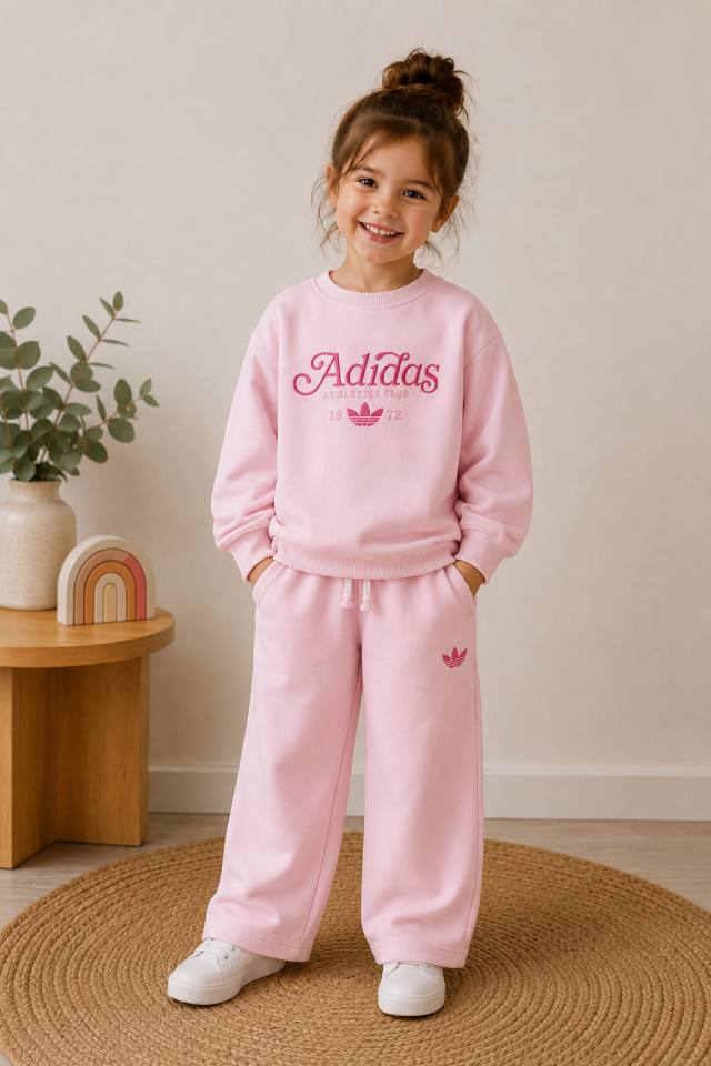Ads İşlemeli Pembe Takım 7-8 YAŞ