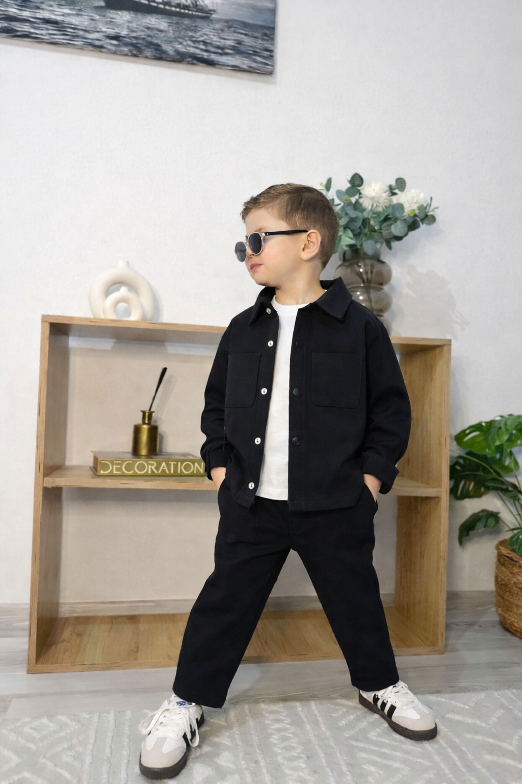 3'lü Doubleface Kumaş Takım LC 4-5 YAŞ