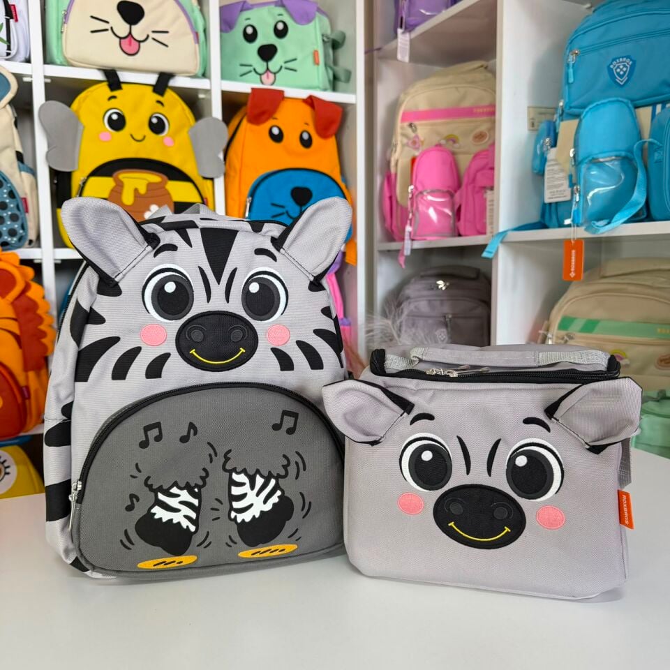 Zebra Model Kreş Çanta Takımı Adet