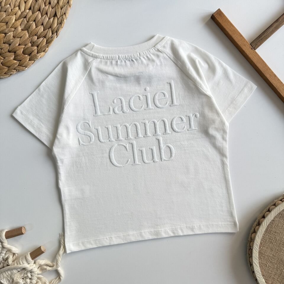 Laciel Beyaz Tşhirt 6-7 YAŞ