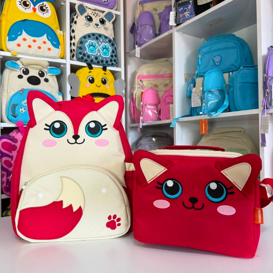 Kedi Model Kreş Çanta Takımı Adet