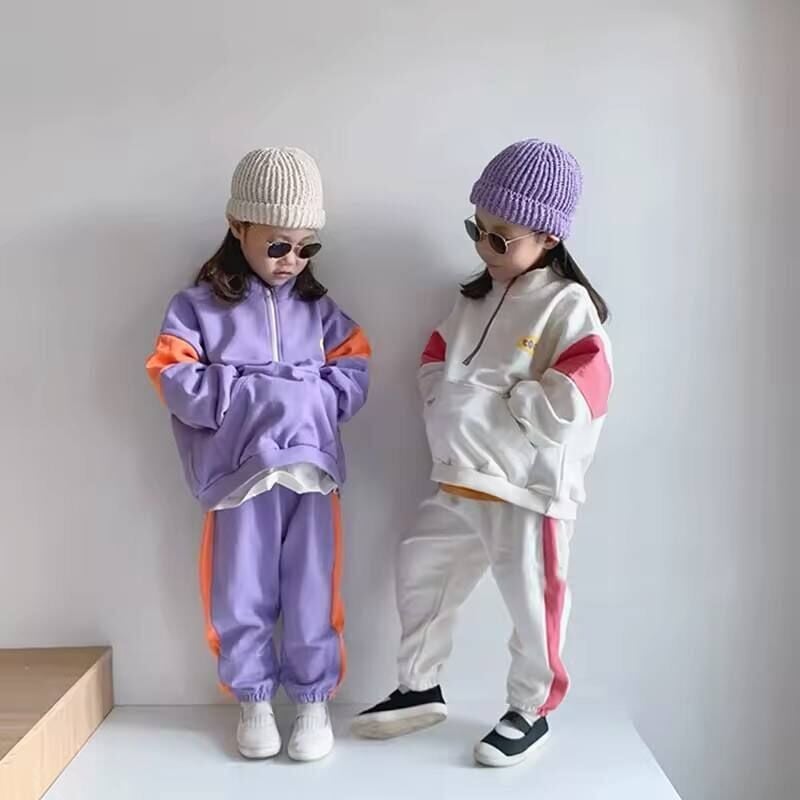 Cool Baskılı Beyaz Takım