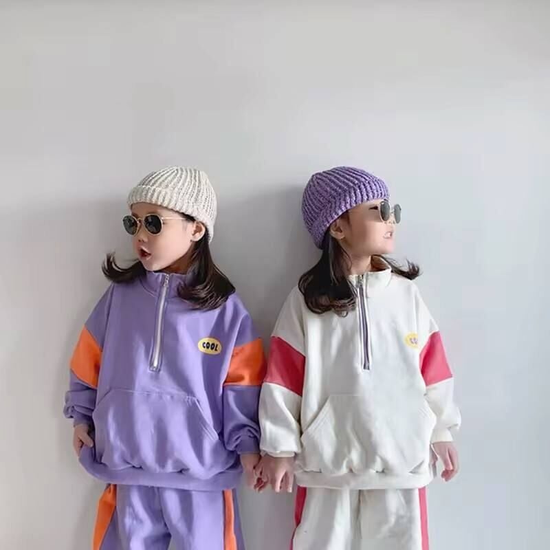 Cool Baskılı Beyaz Takım