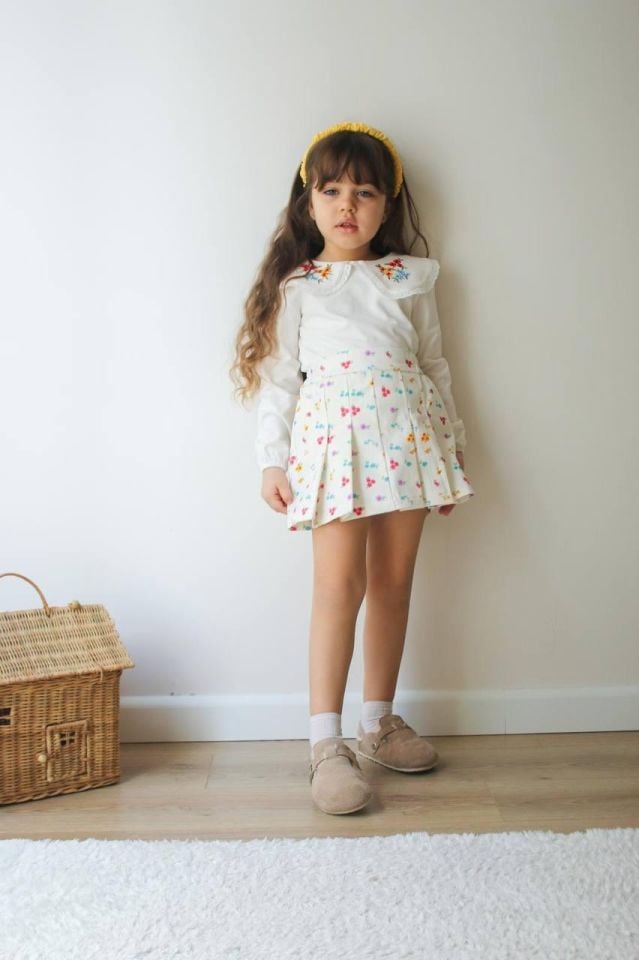 Bebe Yaka Etekli Takım 4-5 YAŞ