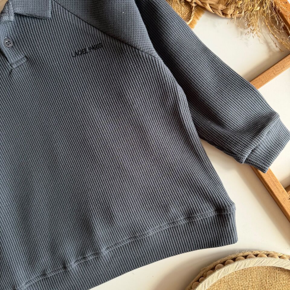 Polo Yaka Gofre Sweat 6-7 YAŞ