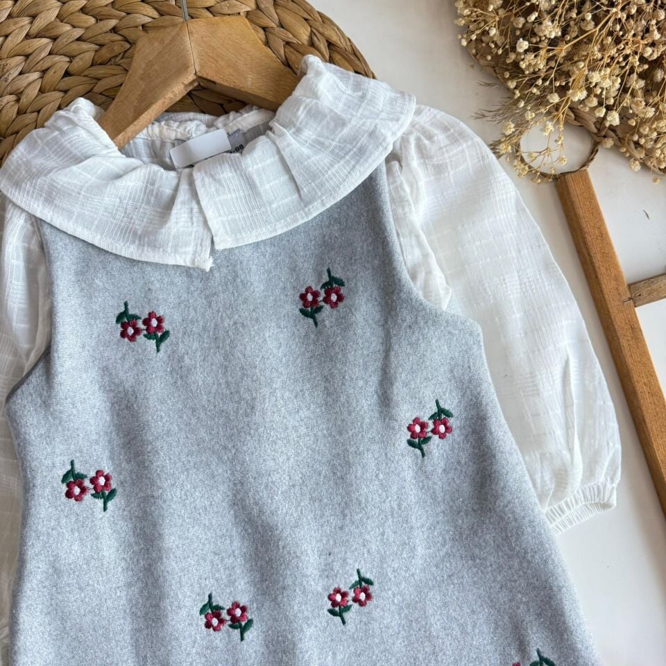 4'lü Kaşe Kabanlı Set Takım 2-3 YAŞ