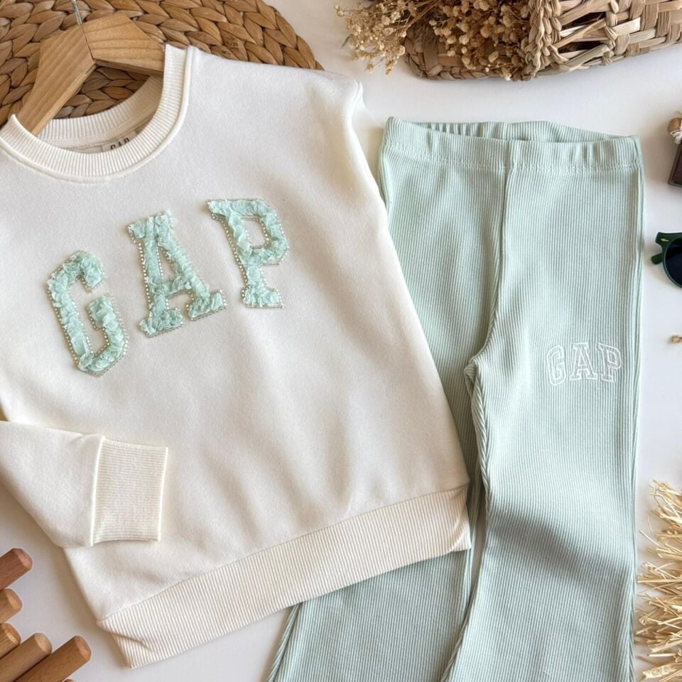 Aplike Mint Gap Takım 4-5 YAŞ