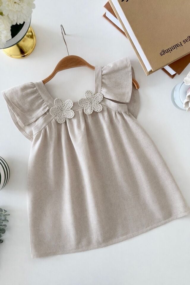 Çicekli Elbise 7-8 YAŞ