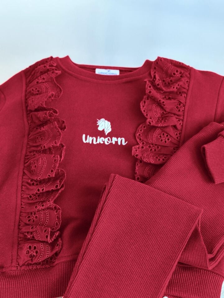 Fırfırlı Unicorn Takım 7-8 YAŞ