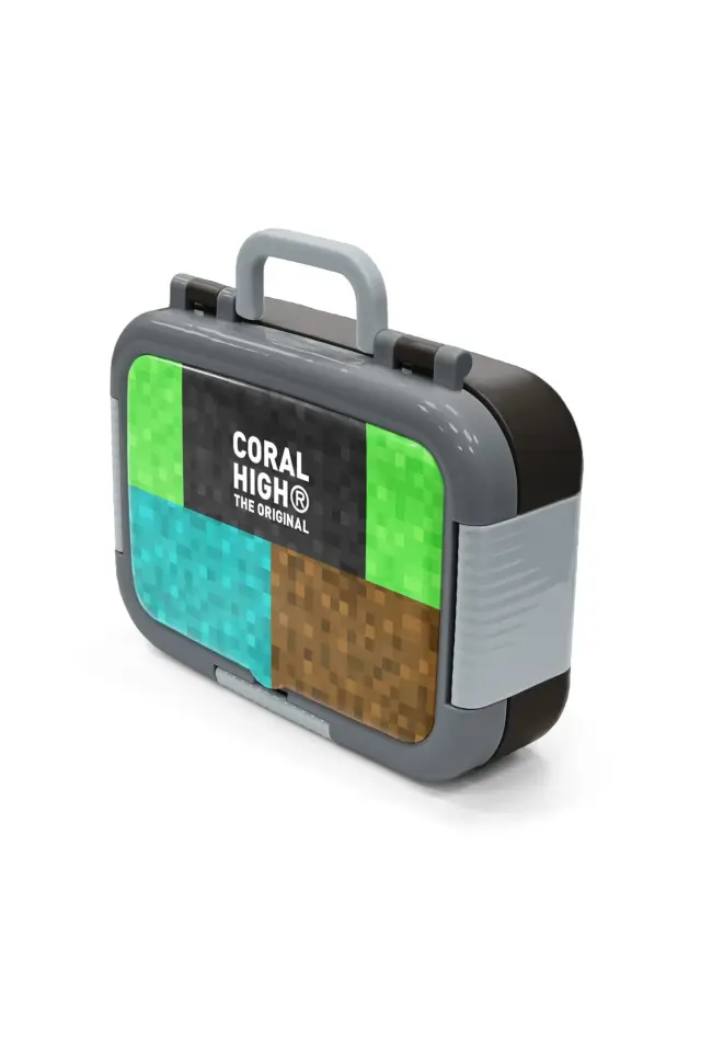 Coral High Kids Craft Desenli Paslanmaz Çelik Beslenme Kabı 39116 Adet