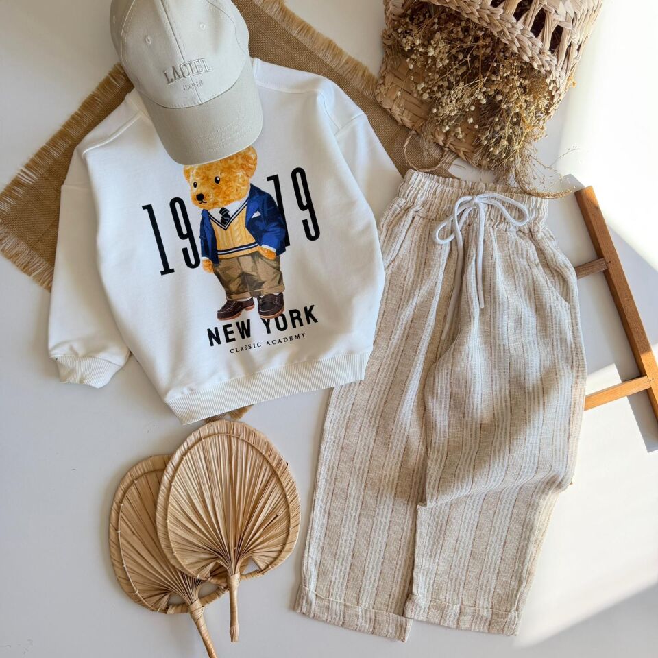 Bear Baskılı Takım 9-10 YAŞ