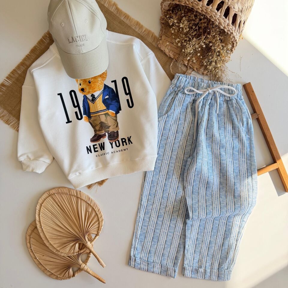 Bear Baskılı Takım 9-10 YAŞ