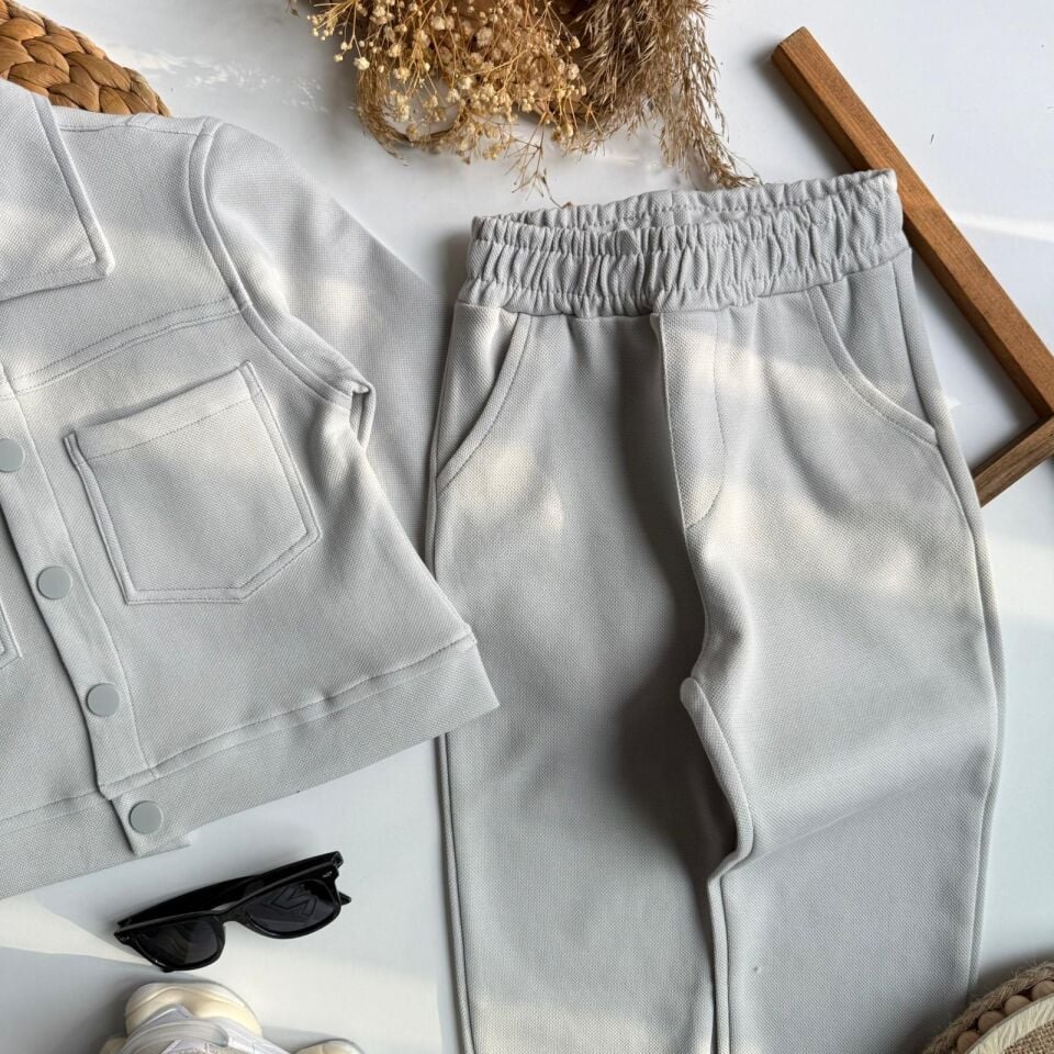 3'lü Gofre Kumaş Takım 11-12 YAŞ