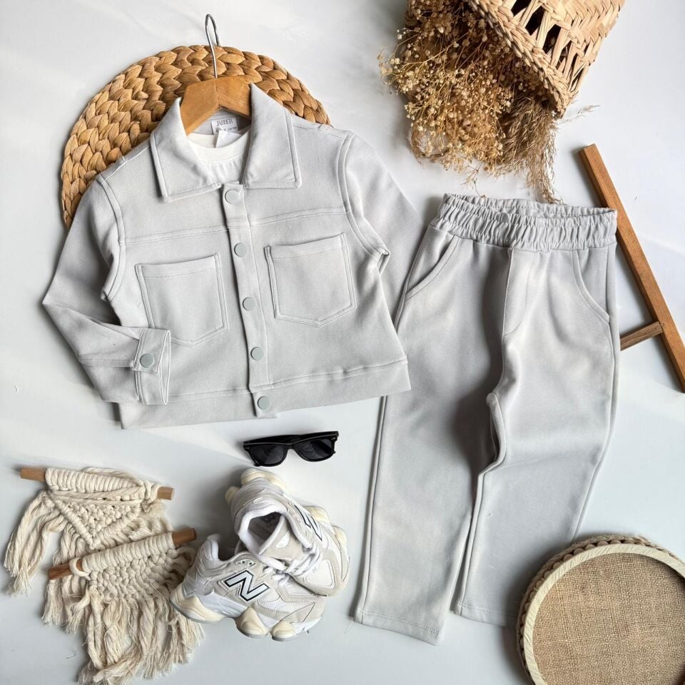 3'lü Gofre Kumaş Takım 11-12 YAŞ