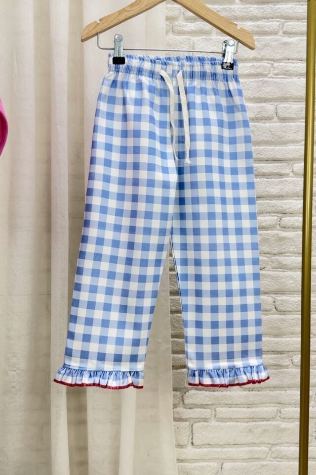Kirazlı Gabardin Ekoseli Takım 7-8 YAŞ