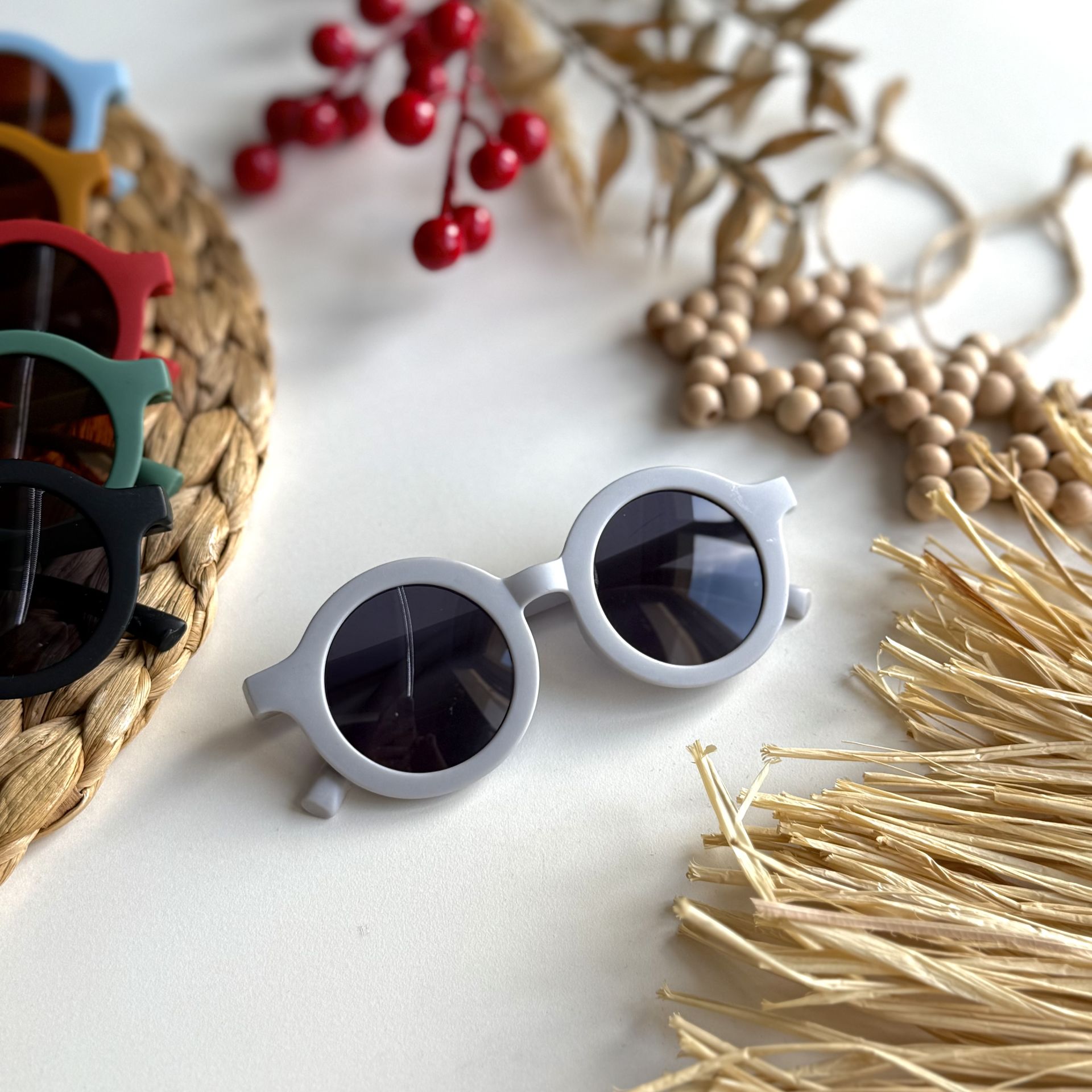 Gri Çerceve Güneş Gözlük