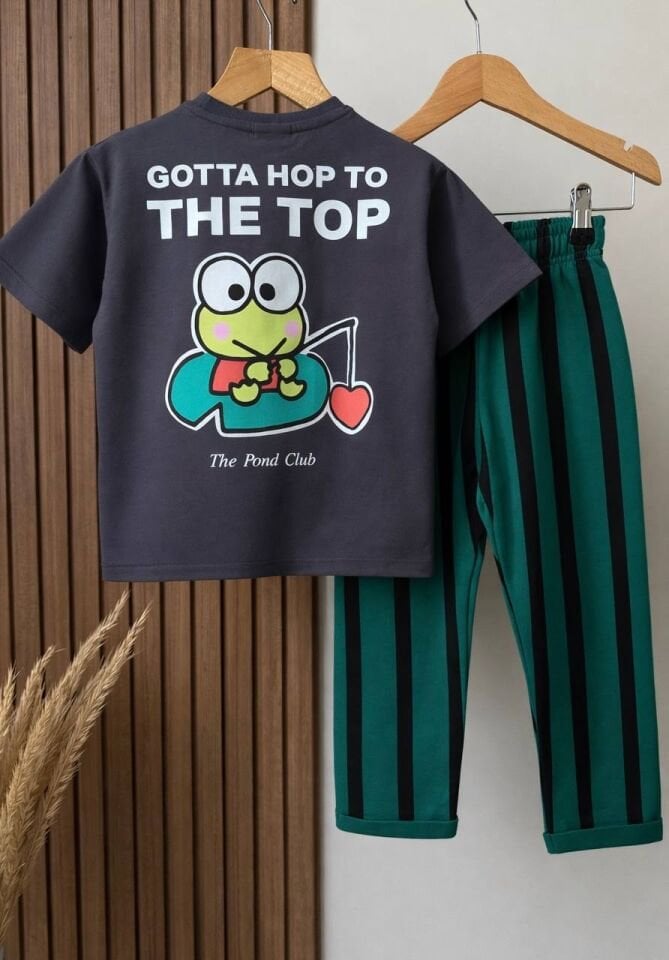 Yeşil Çizgili Takım 4-5 YAŞ