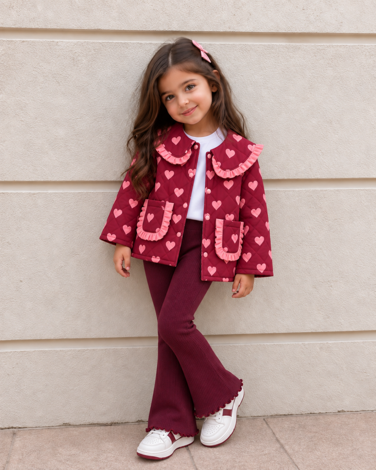 Kapitone Bordo Pembe Takım 7-8 YAŞ